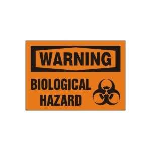  WARNING Labels BIOLOGICAL HAZARD (W/GRAPHIC) Adhesive Dura 