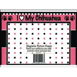  Chihuahua Pink 3 N 1 Picture Frame