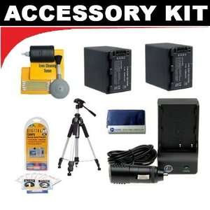   Charger + Accessory Kit for Sony HandyCam DCR SR200 DCR SR300 DCR SR62