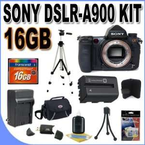  Sony Alpha A900 24.6MP Digital SLR Camera (Black)+ 16GB CF 