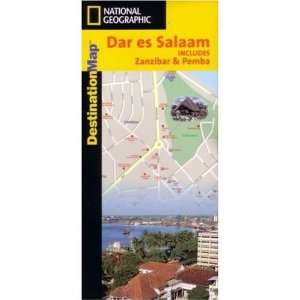 City Destination Map   Dar es Salaam   21H x 18W  