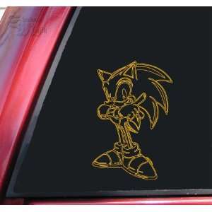  Sonic The Hedgehog Mustard Vinyl Decal Sticker Automotive