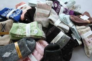   Pairs New Warm For Winter Wool Rabbit Sock Girl Women Cute Bear Design