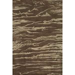  Momeni Zen ZEN 2 Brown 3 6 x 5 6 Area Rug