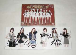 SNSD   New Beginning Of GirlsGeneration Autographed  