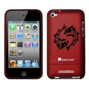   Circling Dragons Tattoo on iPod Touch 4g Greatshield Case Electronics