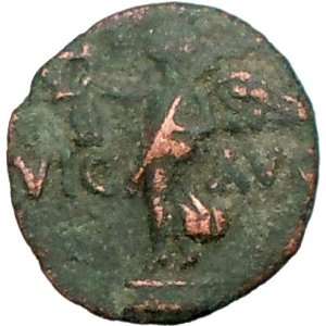   victory over BRUTUS CASSIUS Philippi 27BC Authentic Ancient Roman Coin