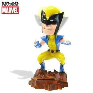    Marvel Comic Wolverine Solar Powered Bobble Head Toys & Games