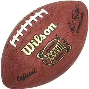  Wilson Super Bowl XXXVIII Official Game Ball Sports 