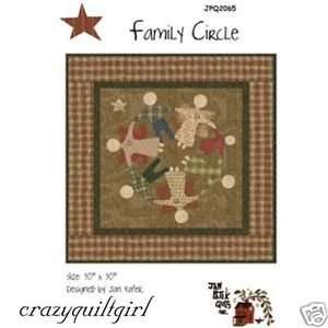  FAMILY CIRCLE Quilt Pattern Arts, Crafts & Sewing