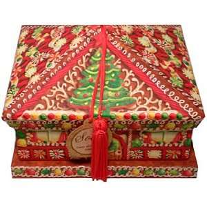  Punch Studio Cranberry Gingerbread Christmas Soap Set In 