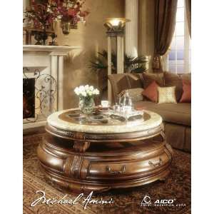  Tuscano Round Cocktail Table   AICO Furniture