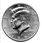 1997 D KENNEDY BRIGHT UNCIRCULATED 50 CENT COIN 