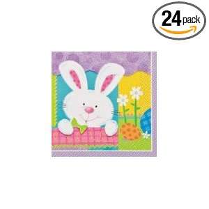  Patchwork Bunny Party Beverage Napkins 2ply(24ct) Health 