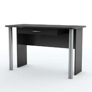 Smart Basics Collection Office Desk in Solid Black Finish 