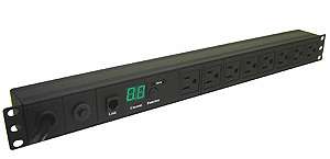 Port Smart PDU With Current Meter And Alarm Buzzer