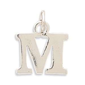  Greek Alphabet Letter Charm   Mu Jewelry