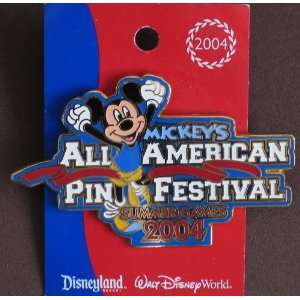  Disney Mickeys All American Pin Festival Summer Games 