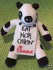 Eat Mor Chikin Chick Fil A CFA Cow Holstein 6 H Plush