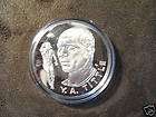 1972 Franklin Mint Silver Coin YA Tittle San Francisco 49ers New York 