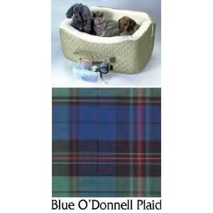   Snoozer Lookout II Pet Car Seat, Large II, Blue Odonnell Plaid Pet