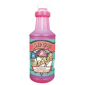  Jell Craft Strawberry Sno Cone Syrup #10281 Patio, Lawn 