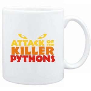  Mug White  Attack of the killer Pythons  Animals Sports 