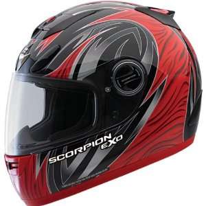  Scorpion EXO 700 Predator Helmet   Small/Red Automotive