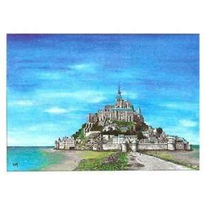 Mont Saint Michel   Poster by G. Malone (16 x 12) 