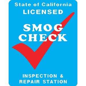  SMOG CHECK INSPECTION AND REPAIR STATION 30x24 Aluminum 