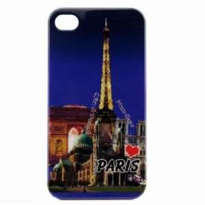 HappyBuy Paris Eiffel Tower Hard Case Cover for Apple iPhone 4S 4G New