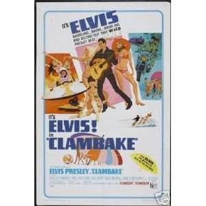  Clambake Elvis Presley Poster 