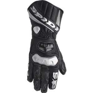 Spidi Race Vent Mens Leather/Textile On Road Racing Motorcycle Gloves 