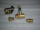 Parker 3/8 Ball Valve w/ Latch Lock Assembly & Free Pipe Reducer & to 