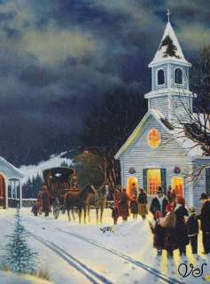 Christmas Eve ~ counted cross stitch kit