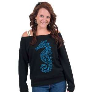  Seahorse Bella Slouchy Wideneck Sweater 