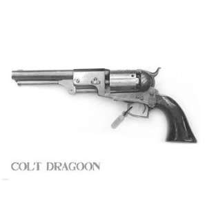  Colt Dragoon Revolver 24.00 x 18.00 Poster Print