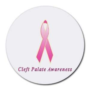  Cleft Palate Awareness Ribbon Round Mouse Pad Office 
