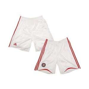   adidas Chicago Fire Toddler Away Short   White 3T