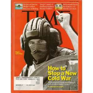  TIME Magazine August 25, 2008 How to Stop a New Cold War 