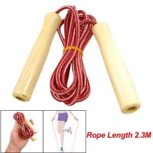   Length Fitness Tool Wooden Handle Skipping Rope