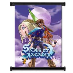  Skies of Arcadia Game Fabric Wall Scroll Poster (16x21 