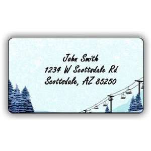  Ski Lift Address Label