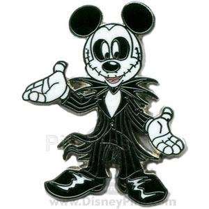  Mickey Mouse as Jack Skellington Pin 