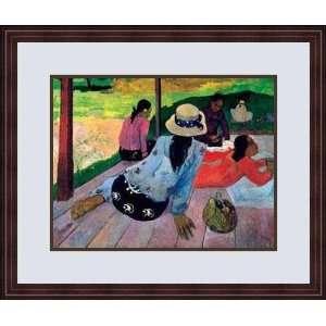  The Siesta by Paul Gauguin   Framed Artwork