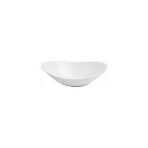  Mayfair 419   Porcelain Dragon Bowl, 16 x 12 in, White 