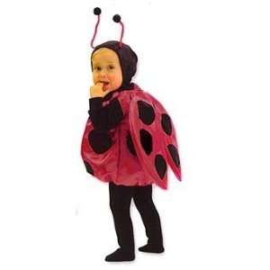  Baby Ladybug Costume   Red Satin Infant Size 6 18 Month 