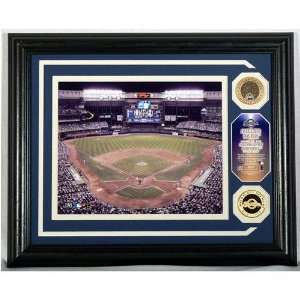  BREWERS MILLER PARK PHOTOMINT WITH INFIELD DIRT