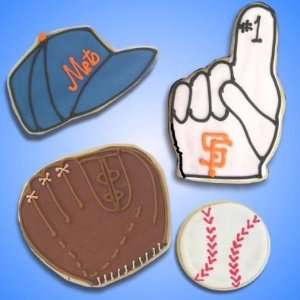 Baseball Themed Cookies 