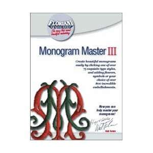  Floriani Monogram Master III Embroidery Software Arts 